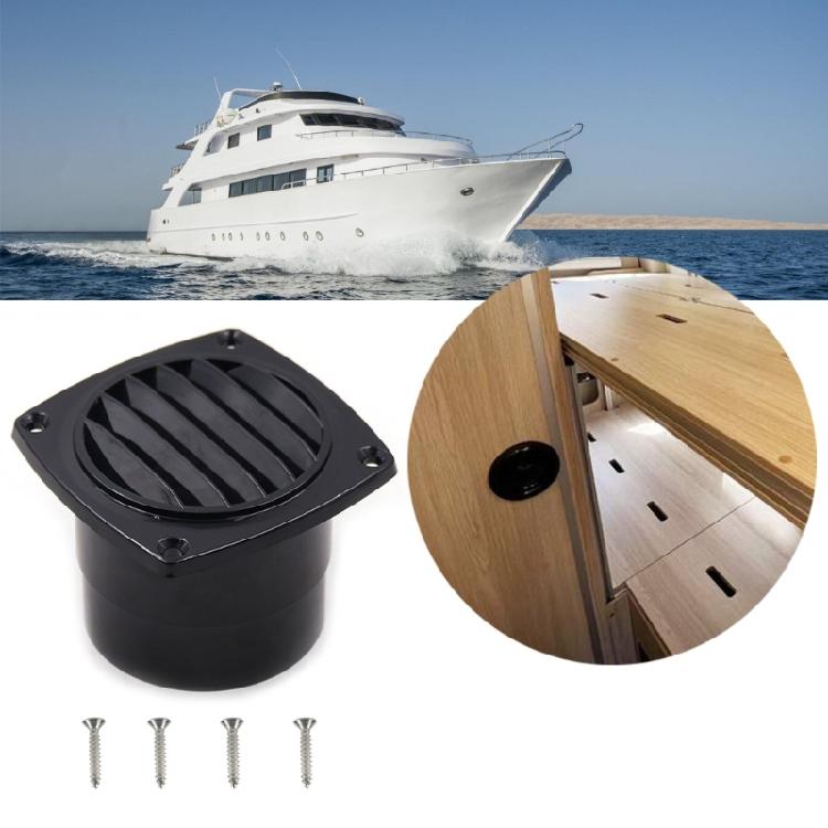 Marine Ducting Ventilation Air Vent Air Hose Thru Vent Universal Air Outlet Boat Vent Louvered Hose Vent Replacement