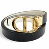 Excellent DIOR belt 30 MONTAIGNE Reversible 0.8"" Leather B0446UWGA Used