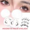Repeatedly Magnetic Eyelashes with Applicator Magnetic False Eyelashes  Women Girls