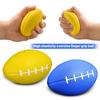 Hand Grip Strengthener Ball Soft Foam Finger Exerciser Stress Relief Therapy Tool for Hand Rehabilitation and Muscle Strength Training
