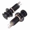 Electric Bass Guitar Straight Ribbed Tube Output Jacks Cylinder Input Kack Socket Guitar Parts