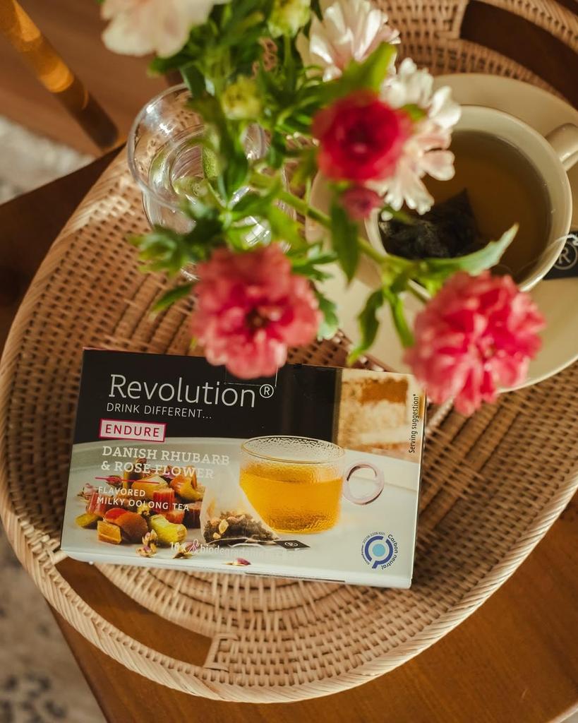 Revolution Tea Чайные пакетики Молочный Улун [Регуляр и Цветок Розы] 32 г (2г х 16 пакетиков)