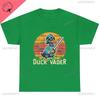 Vintage Ropa Hombre Duck Vader Funny T-Shirt Duck Darth Vader Parody High Quality Cotton Summer Hip-hop Men Streetwear Cotton