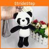 Delightful Panda Stuffed Toy Keychain Ultra Soft 18cm Creative Backpack Accessory