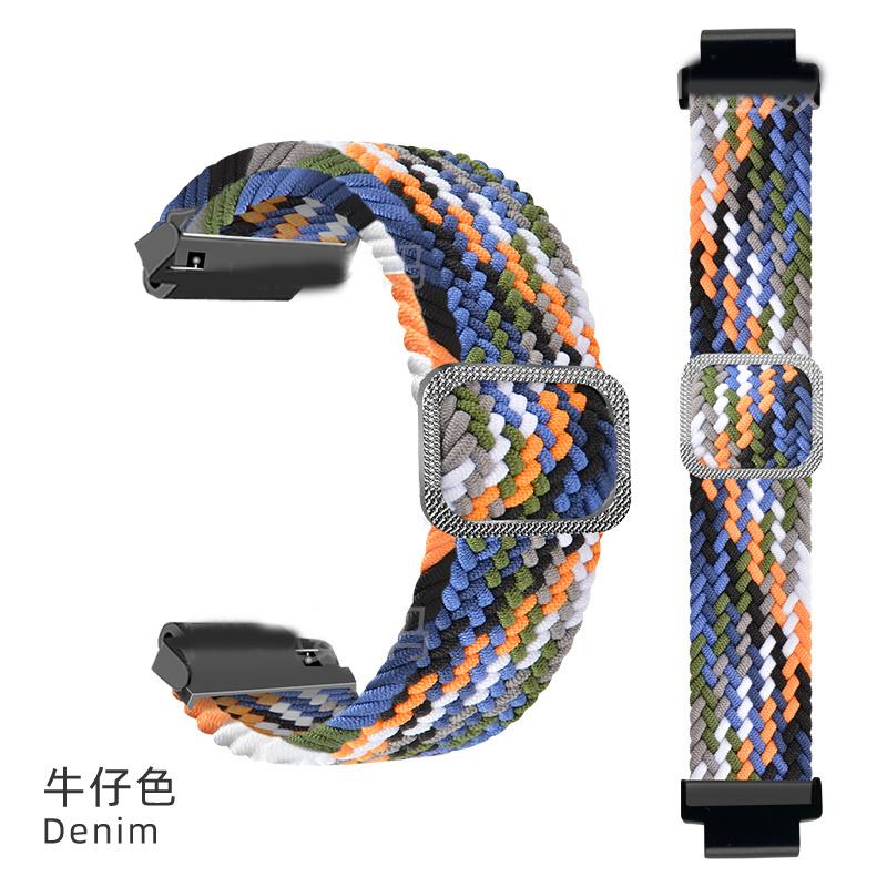 Классические эластичные плетеные ремешки для Garmin Forerunner 235 735xt 220 230 630 620 Approach S20 S5 S6 ремешок для часов нейлоновые регулируемые браслеты