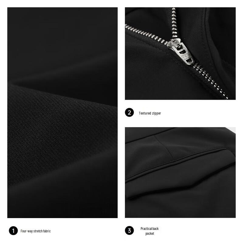 SEPTWOLVES Men's Casual Straight Fit Stretch Pants