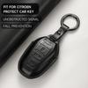 Leather Car Key Cover Case Protection Shell Keychain For Citroen Cactus C4 C6 C8 C3-XR DS DS3 DS4 DS5 DS6 C1 C2 Picasso