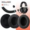 Сменные амбушюры NullMini для наушников HyperX Cloud Silver, оголовье из плотной мягкой кожи и бархата, гарнитура с чехлом