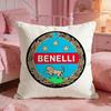 Motorcycle BBenellis Cushion Cover Premium Comfort Reversible Pillow Cove Two in One Design for Any Room  Car Interior