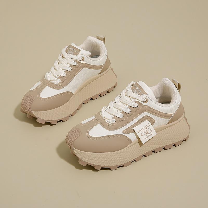 Весна новая дышащая женская студенческая повседневная обувь на платформе для бега женская обувь -