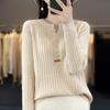 Autumn Women's Sweater Temperament Pullover Round Neck Regular Sweater Women's Knitwear