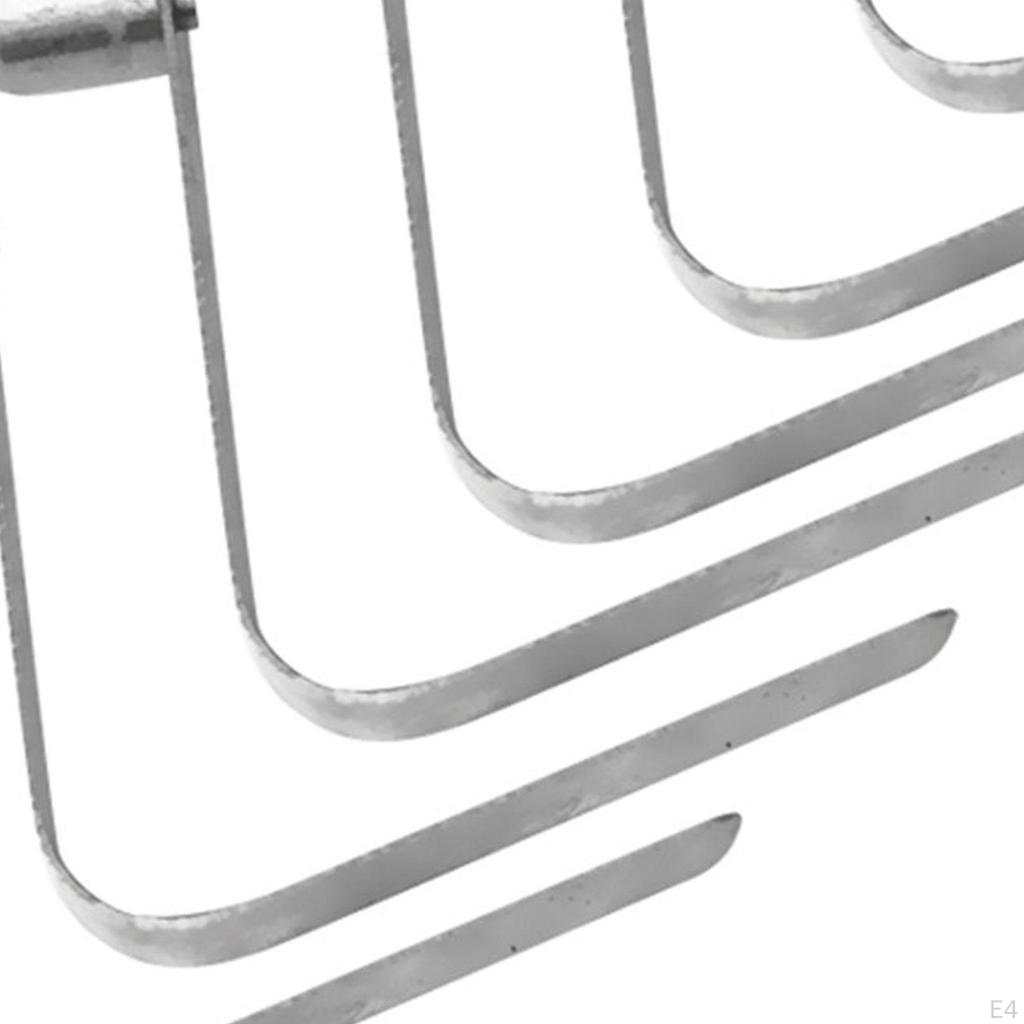 6 штук пружинных зажимов для весла каяка, одинарный защелкивающийся зажим, пряжки для фиксации шеста палатки, штифты