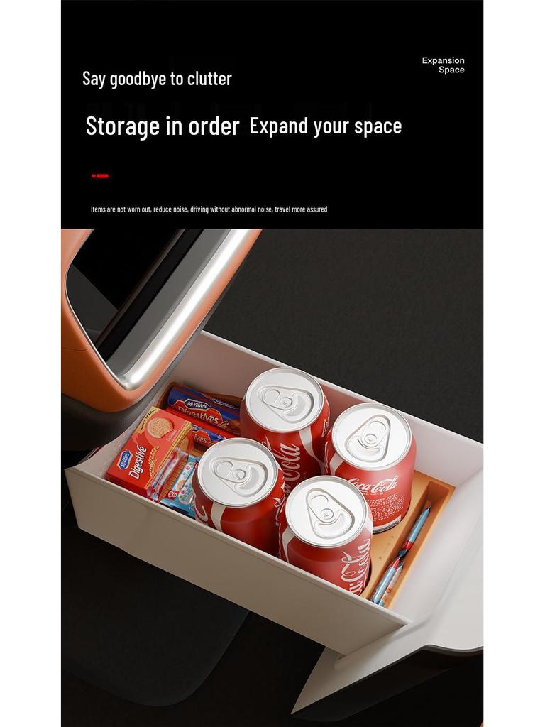 YU7 Rear Seat Refrigerator Storage Box for 25 Car Models - Automotive Modification Accessory