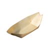 50PCS Boat-shape Tray Disposable Wooden Boat-shaped Plate Multi-size Wood Bowl  Wedding Ornament