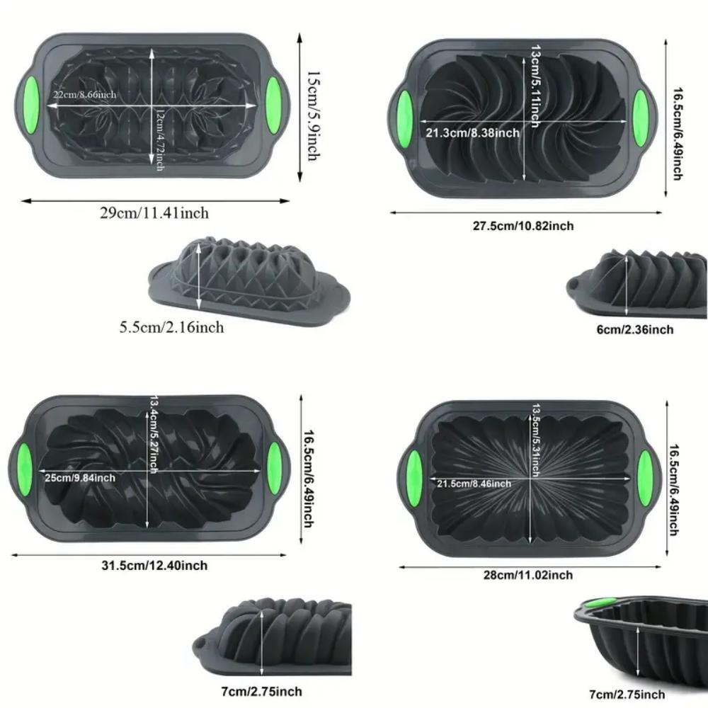 Silicone Toaster Tray, Non-stick Kitchen Oven Bread Tray, Suitable for Banana Bread, Sandwiches, Pound Cakes and Meat Patties