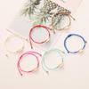 Charms Boho Style Rope Bracelets for Women Girls Lucky Wish Bracelets Design Handmade Weaven Conch Bracelet