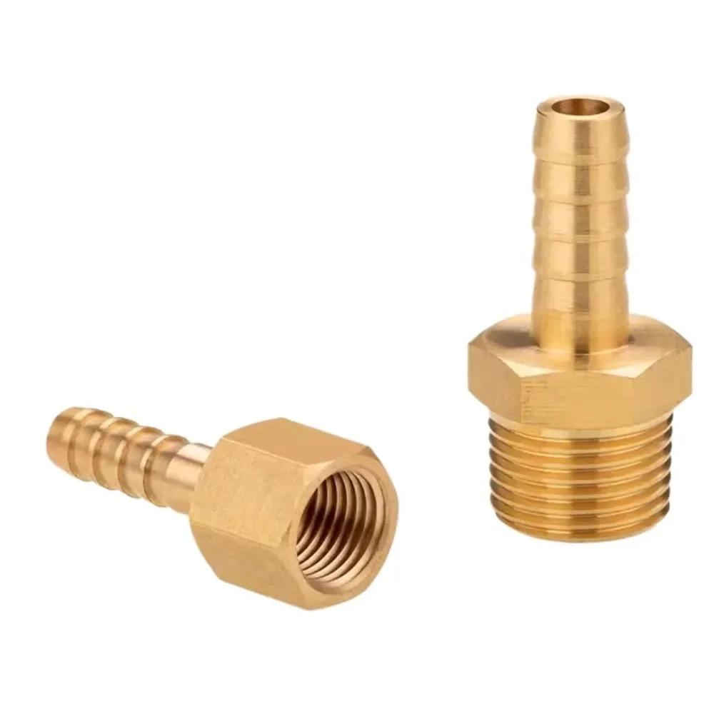 1/8" 1/4" 3/8" 1/2" NPT внутренняя x 1/8 3/16" 5/16" 3/8 1/2 дюйма штуцер для шланга, латунный фитинг, соединитель, топливный