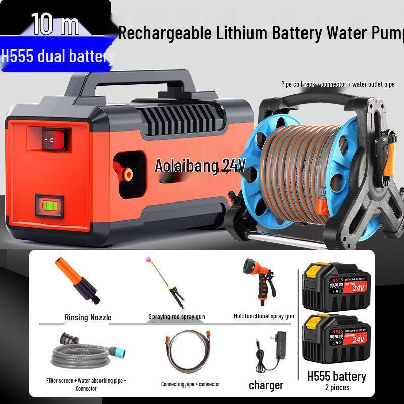 Rechargeable Household Water Pump for Outdoor and Agricultural Use