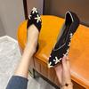 Fashion Knit Slip On Flat Shoes Women Mesh Loafers Stretch Ballet Shallow Flats Dress Shoes Moccasins Comfort Ballet Flats 2025