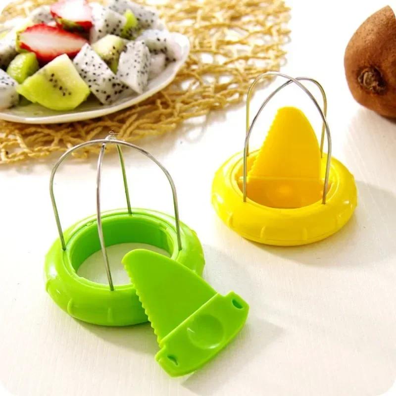 1pc Detachable Kiwi Peeler Fruit Peeler Stainless Steel Salad Cooking Tool Lemon Peeler Kitchen Gadgets Fruit Cut Accessories