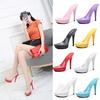 Slippers Women's New Summer Fashion 13CM Versatile Internet Celebrity Sexy High Heels Stiletto LFD-1099-7