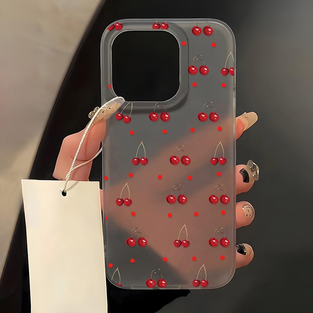 Чехлы для мобильных телефонов iPhone 11 13 15 Pro Max 12 14 Pro Max Чехол для iPhone 16 15 Plus 13 Pro 12 Матовая текстура с рисунком в виде мультяшных цветов