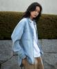 MINIMALPROJECT Oversized Washed Denim Shirt Mls219 / 2 Colors
