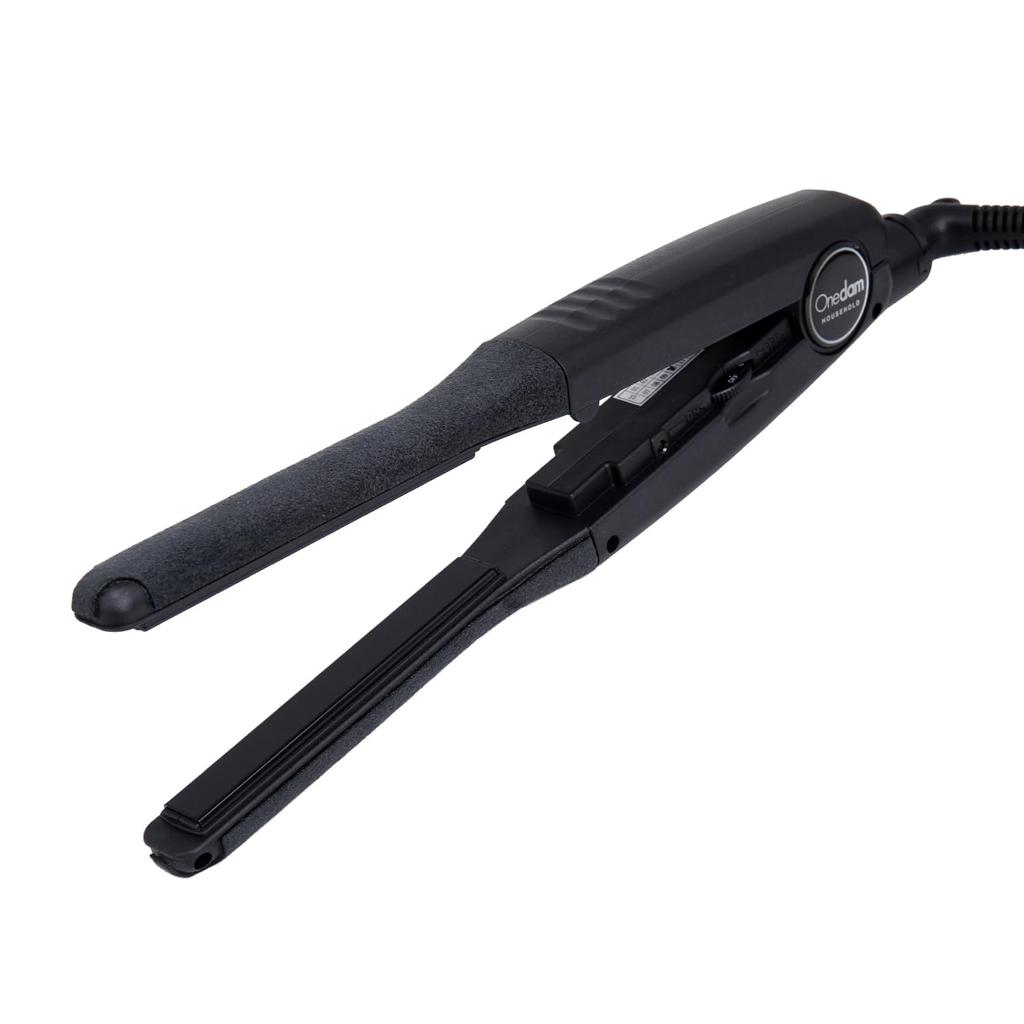 Onedam Curling Iron Straight Curl Slim Negative Ion Plate 11mm Automatic Power Off Silicone Cover Included Bangs Waves General Use Men's 60℃~200℃
