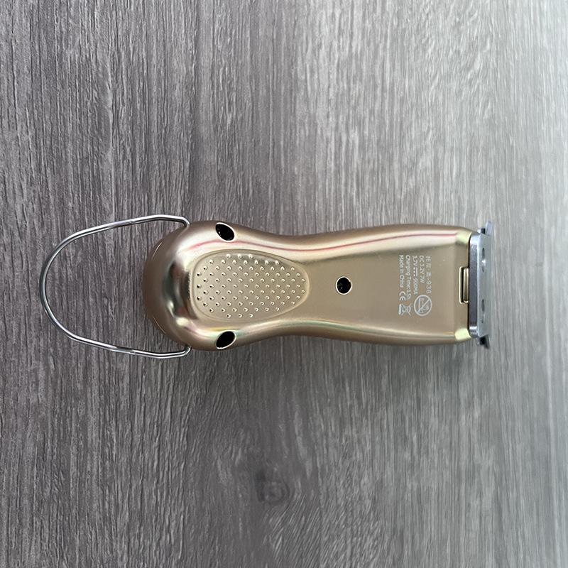 0,1 мм Т-образная машинка для стрижки волос, золотая машинка для стрижки волос, золотой, серебряный триммер для салона, 110 220 В, парикмахерский электрический триммер для стрижки