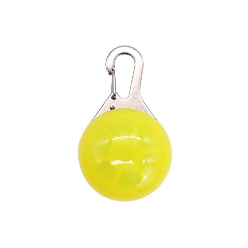 Colorful LED Pet Safety Light Pendant Clip-on Dog Cat Collar Light Night Walking Warning Lamp