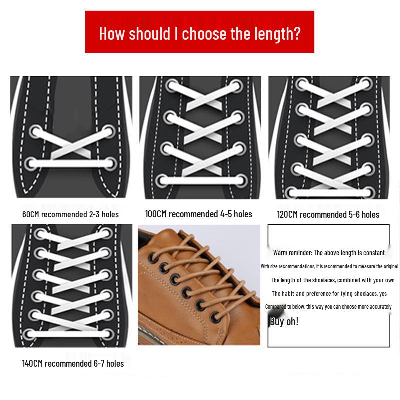 Мужские и женские черные, белые, коричневые круглые вощеные кожаные шнурки для ботинок – повседневный, мартин и рабочий стили