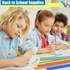 12 Inch Plastic Rulers, 32 PCS Transparent Assorted Color Metric Bulk Rulers with Inches Centimeters Millimeter. Measuring Drawing Tool for Kids,