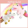 Unicorn Hand Puppet Plush Doll Toy Soft And Cuddly Role-playing Companion For Kids