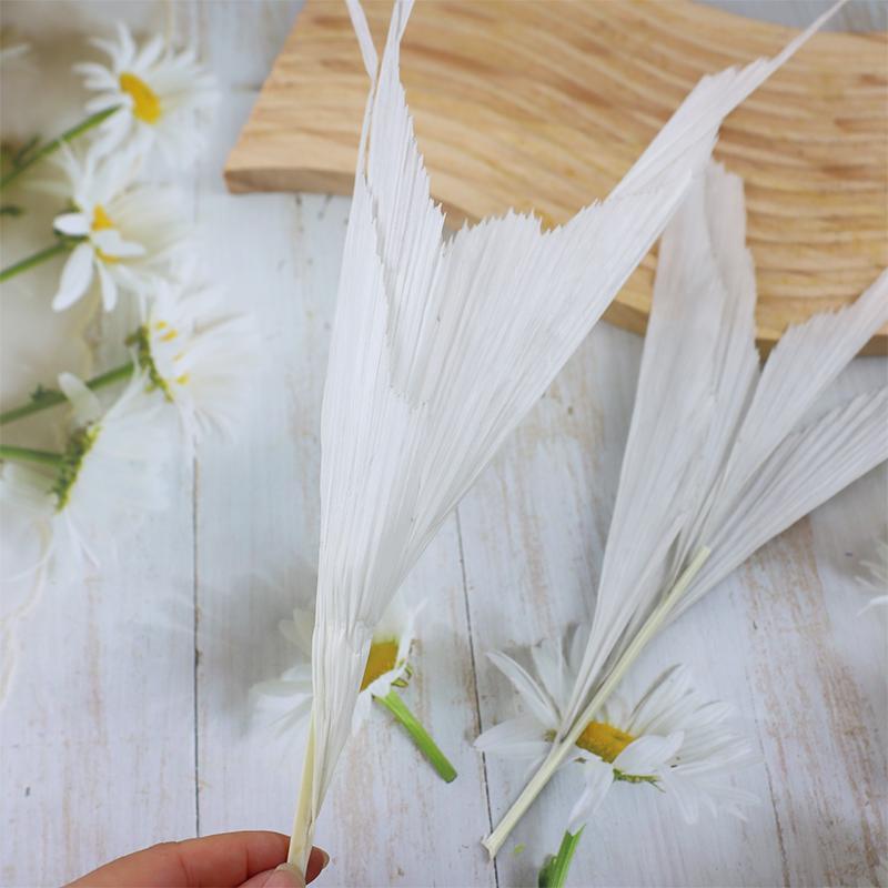DIY Floral Art Ornament: Preserved Tangerine & Fishtail Leaf, Lily, Bamboo Dried Flowers – Ikebana Photo Prop for Home Décor.