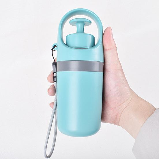 Совок для уборки собачьих экскрементов Портативный Совок для отходов собаки 6-зубый Инструмент для сбора фекалий со встроенным диспенсером для пакетов