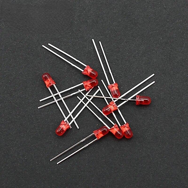 60-200 шт. F3 F5 набор светодиодных диодов 3 мм 5 мм светодиоды белый красный синий зеленый желтый оранжевый DIY электронный комплект