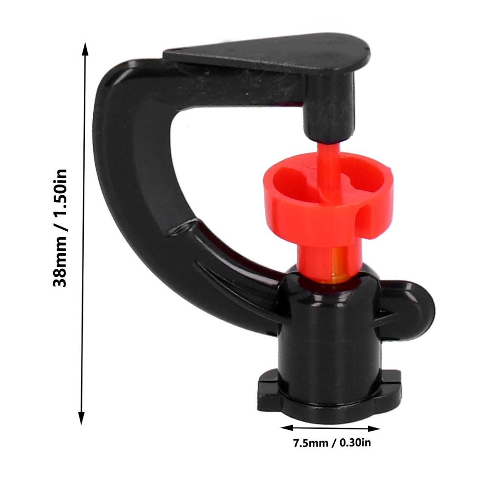 30PCS ABS Sprinkler Head Rotating Rotating Spray Nozzle Durable Atomizing Nozzle  Garden Watering