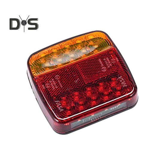 Светодиодные магнитные задние фонари для буксировки, комплект беспроводных светодиодных фонарей для прицепа, высокая яркость, сверхъяркие, водонепроницаемые задние фонари IP67 для автомобиля