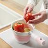 No Deformation Kitchen Water Scoop Hanging Hole Convenient Fruit Vegetable Washing Scoop
