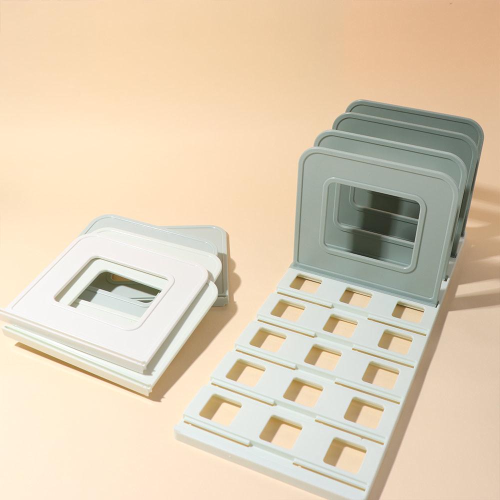 Adjustable Desktop Book Stand Dividers Book Display Rack Thicken File Storage Bookshelf  Documents