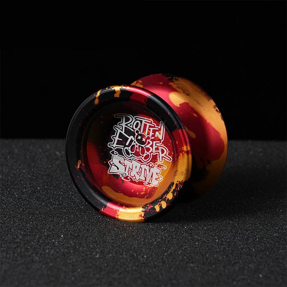 Йо-йо Профессиональное Магическое Йо-йо Металлическое Йо-йо С 10 Шарикоподшипниками Сплав Алюминия Высокоскоростное Невозвратное Йо-йо Классические Игрушки Для Детей