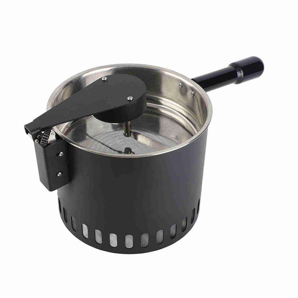 Rotating Coffee Bean Cooler Stainless Steel Filter Screen High Suction Force Electric Roasting