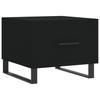  Журнальный столик, черный, 50х50х40 см, материал древесный.