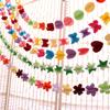 3D красочная гирлянда для украшения свадьбы