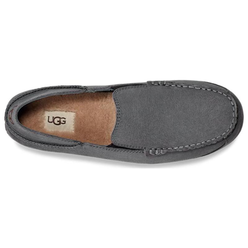 UGG Upshaw Повседневная обувь из овчины Мужские серые кроссовки 1108189-STSS