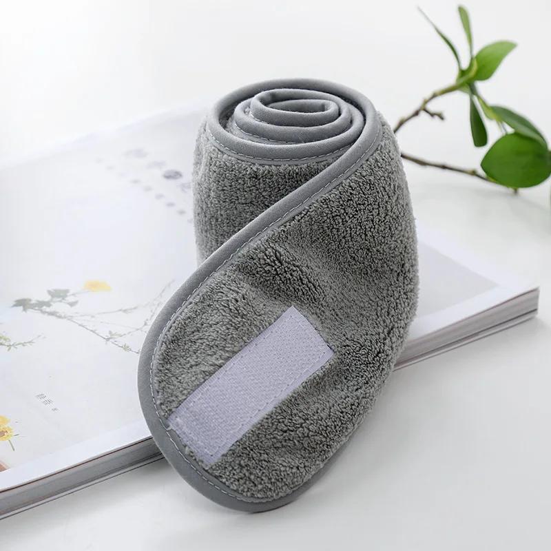 Аксессуары для волос, Макияж Полотенце для волос, Регулируемая повязка на голову, Эластичная повязка на голову, Салонная повязка на голову, Шапочка для душа, 1 шт. Женская