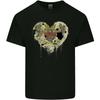 Love Flag Saint Barthelemy Football Mens Light Cotton T-Shirt