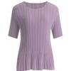 Shop   Women Frill ShorT Sleeve T shirT Indian Pink Ble Wsh 1331