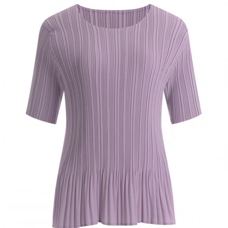 Shop Women Frill ShorT Sleeve T shirT Indian Pink Ble Wsh 1331