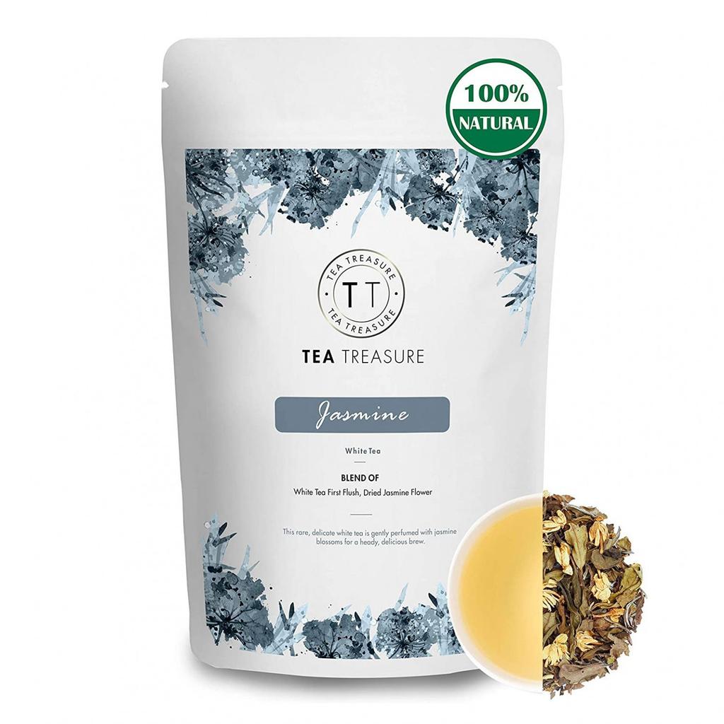 White Tea with Jasmine (50 G), Jasmine White Tea